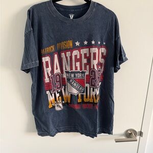 Abercrombie & Fitch New York Rangers Graphic T-Shirt - Blue